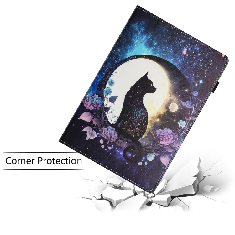 For Lenovo Tab M10 HD Gen 2 Sewing Litchi Texture Smart Leather Tablet Case(Cat)