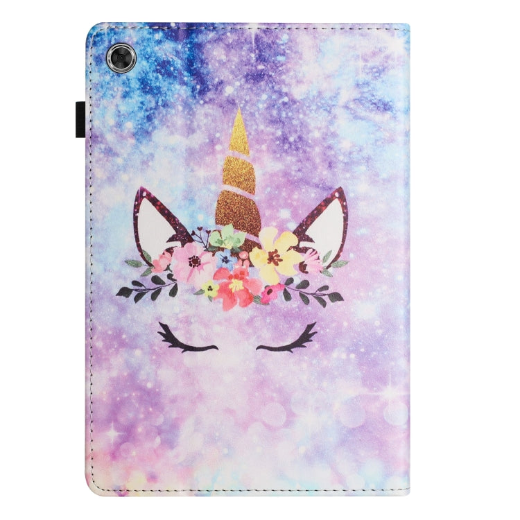 For Lenovo Tab M10 Gen 3 Sewing Litchi Texture Smart Leather Tablet Case(Smiling Face) - Lenovo by PMC TechLife | Online Shopping South Africa | PMC TechLife | Buy Now Pay Later Mobicred