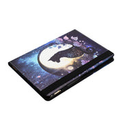 For Lenovo Tab M10 Gen 3 Sewing Litchi Texture Smart Leather Tablet Case(Cat)