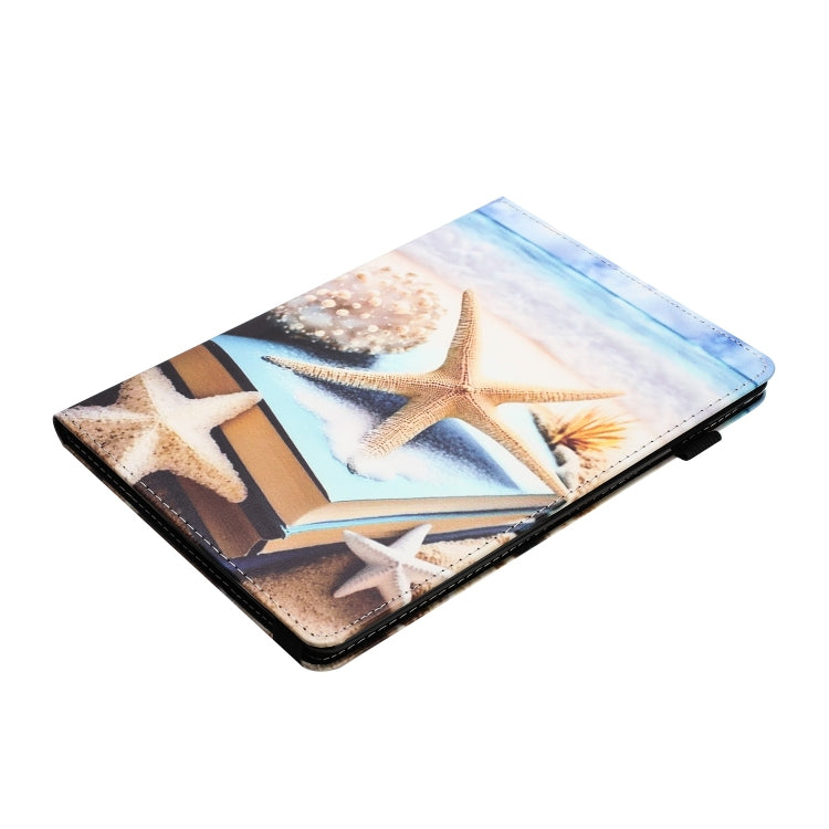 For Lenovo M10 Plus Sewing Litchi Texture Smart Leather Tablet Case(Starfish) - free shipping - PMC TechLife - Order now!