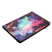 For Lenovo M10 Plus Sewing Litchi Texture Smart Leather Tablet Case(Starry Sky)