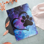 For Lenovo Tab M10 Plus 3rd Gen Sewing Litchi Texture Smart Leather Tablet Case(Footprint)