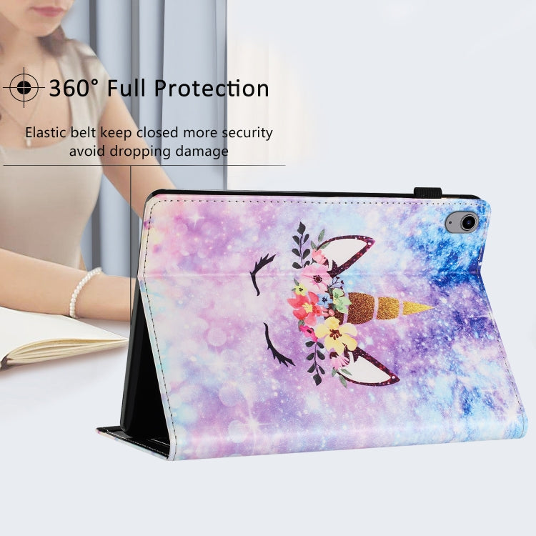 For Lenovo Tab P11 Sewing Litchi Texture Smart Leather Tablet Case(Smiling Face)