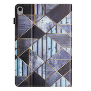 For Lenovo Tab P11 Sewing Litchi Texture Smart Leather Tablet Case(Marble)