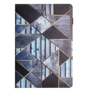 For Huawei MediaPad T3 10 Sewing Litchi Texture Smart Leather Tablet Case(Marble)