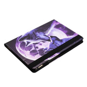 For Huawei MediaPad T5 10 Sewing Litchi Texture Smart Leather Tablet Case(Wolf)
