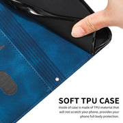 For Xiaomi Redmi K70 / K70 Pro Dream Triangle Leather Phone Case with Lanyard(Blue)