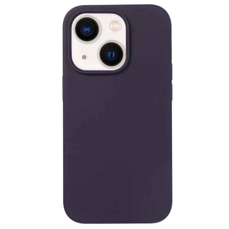 For iPhone 13 Liquid Silicone Phone Case(Berry Purple) - iPhone 13 Cases by PMC TechLife | Online Shopping South Africa | PMC TechLife