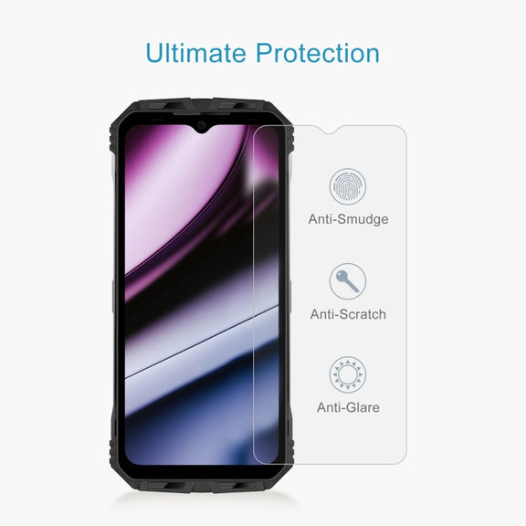 For DOOGEE S110 50pcs 0.26mm 9H 2.5D Tempered Glass Film
