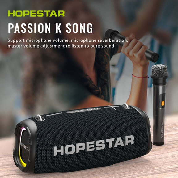HOPESTAR A6 Max IPX6 Water-resistant Outdoor Portable Bluetooth Speaker(Camouflage)