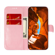 For Honor Magic6 Pro Colorful Magnetic Buckle Leather Phone Case(Pink)