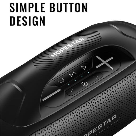 HOPESTAR A50 80W IPX6 Water-resistant Portable Bluetooth Speaker Outdoor Subwoofer(Blue)