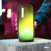 HOPESTAR P40 Pro IPX6 Water-resistant RGB Light Wireless Bluetooth Speaker(Army Green)