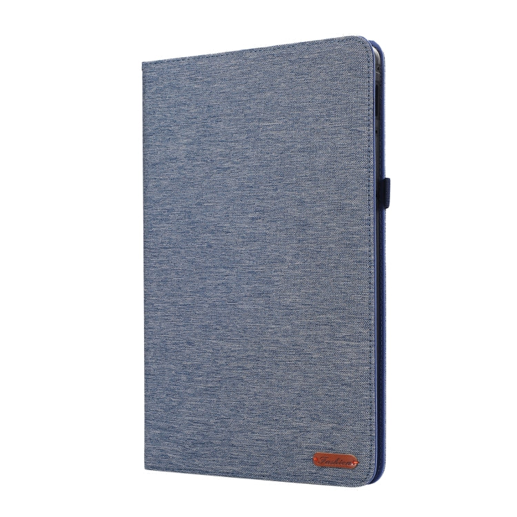 For Honor MagicPad 13 Cloth Texture Horizontal Flip PU + TPU Tablet Case(Deep Blue) - Honor by PMC TechLife | Online Shopping South Africa | PMC TechLife | Buy Now Pay Later Mobicred