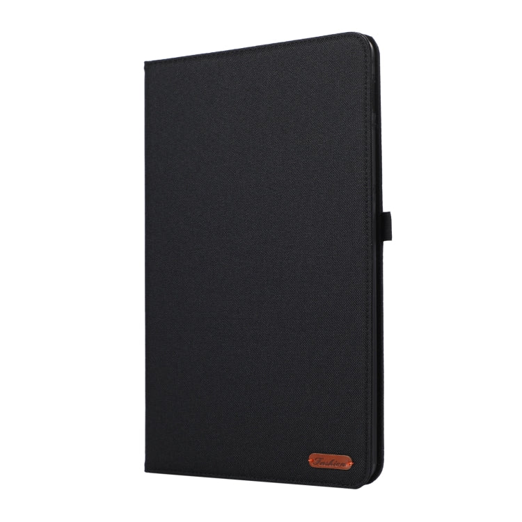 For Honor MagicPad 13 Fabric Texture Horizontal Flip Leather Tablet Case(Black) - Honor by PMC TechLife | Online Shopping South Africa | PMC TechLife | Buy Now Pay Later Mobicred