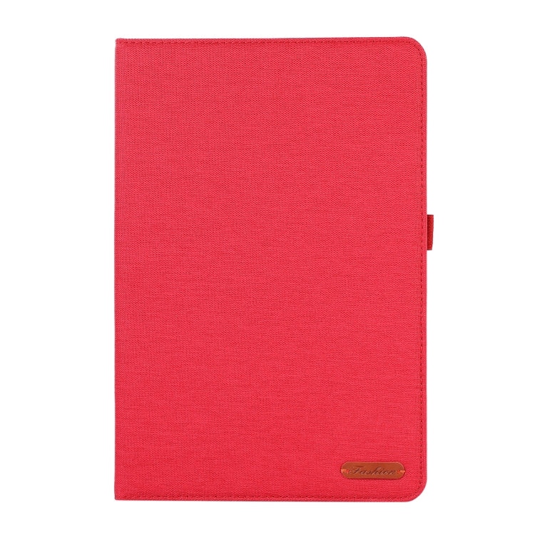 For Honor Pad GT Pro Cloth Texture Horizontal Flip PU + TPU Tablet Case(Red) - Honor by PMC TechLife | Online Shopping South Africa | PMC TechLife | Buy Now Pay Later Mobicred