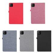 For Honor Pad GT Pro Cloth Texture Horizontal Flip PU + TPU Tablet Case(Red)