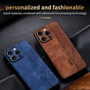 For iPhone 16 Pro Max AZNS 3D Embossed Skin Feel Phone Case(Purple)