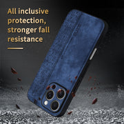 For iPhone 16 Pro Max AZNS 3D Embossed Skin Feel Phone Case(Purple)