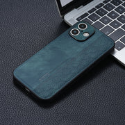 For iPhone 16 AZNS 3D Embossed Skin Feel Phone Case(Dark Green)