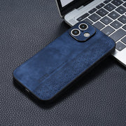 For iPhone 16 AZNS 3D Embossed Skin Feel Phone Case(Sapphire Blue)