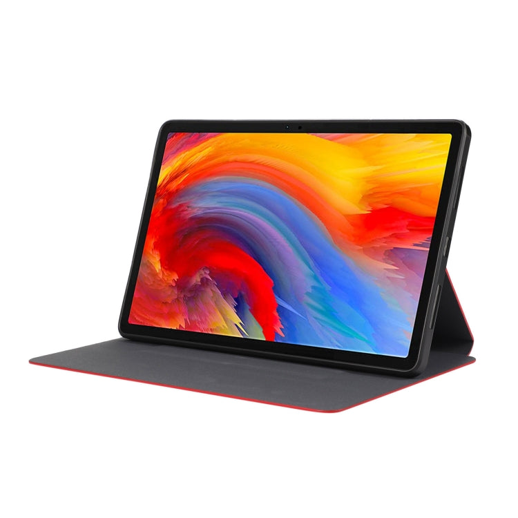 For Lenovo Tab M11 / Xiaoxin Pad 11 2024 PU Flip Tablet Protective Leather Tablet Case(Red)