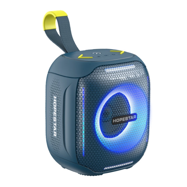HOPESTAR Party 300mini IPX5 Water-resistant Portable Bluetooth Speaker 360 Degree Stereo Outdoor Speaker(Blue)