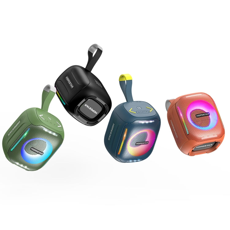 HOPESTAR Party 300mini IPX5 Waterproof Portable Bluetooth Speaker 360 Degree Stereo Outdoor Speaker(Orange) - free shipping - PMC Jewellery - Order now!