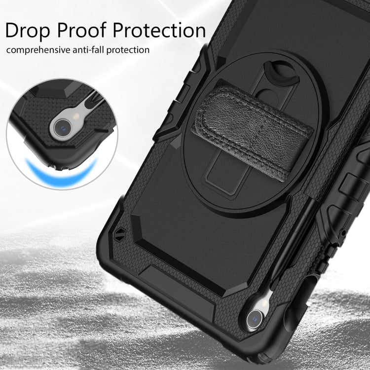 For Samsung Galaxy Tab S9 / S8 / S7 Silicone + PC Tablet Case(Black)