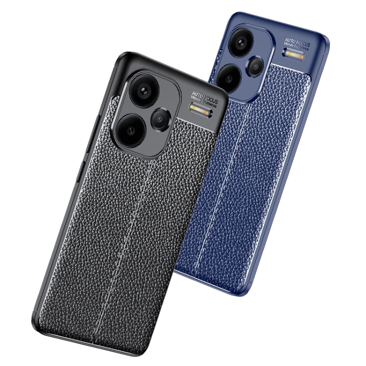 For Xiaomi Redmi Note 13 Pro+ Litchi Texture Shockproof TPU Phone Case(Black) - free shipping - PMC TechLife - Order now!