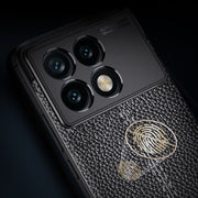 For Xiaomi Redmi K70 Pro Litchi Texture Shockproof TPU Phone Case(Black)