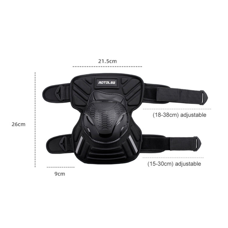 Motolsg MT03 Motorcycle Bicycle Riding Protective Gear 2 in 1 Knee Pads - free shipping - PMC TechLife - Order now!
