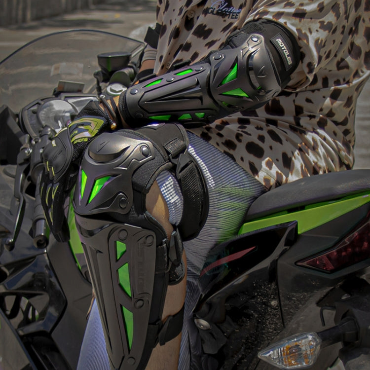 Motolsg MT-05 Motorcycle Bicycle Riding Protective Gear 2 in 1 Elbow Pads(Green) - free shipping - PMC TechLife - Order now!