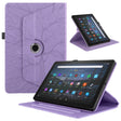For Amazon Kindle Fire HD10 2021 Tree Life Embossed Rotation Leather Tablet Case(Purple) - Amazon by PMC TechLife | Online Shopping South Africa | PMC TechLife | Buy Now Pay Later Mobicred