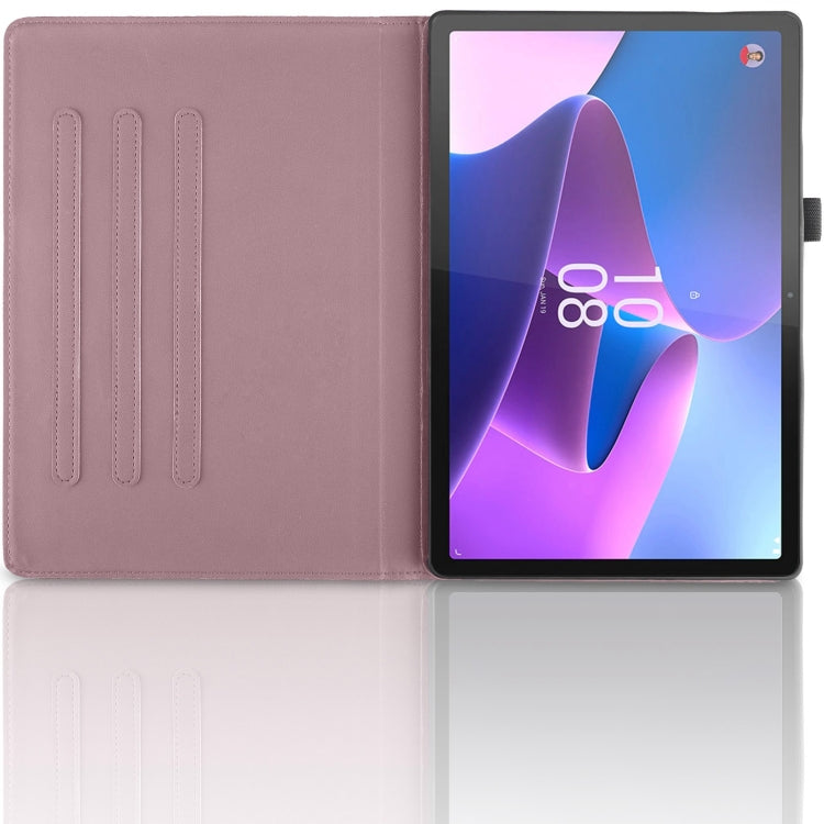 For Lenovo Xiaoxin Pad 11 2nd 2023 Tree Life Embossed Rotation Leather Tablet Case(Rose Gold) - Lenovo by PMC TechLife | Online Shopping South Africa | PMC TechLife | Buy Now Pay Later Mobicred