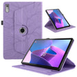 For Lenovo Xiaoxin Pad 11 2nd 2023 Tree Life Embossed Rotation Leather Tablet Case(Purple) - Lenovo by PMC TechLife | Online Shopping South Africa | PMC TechLife | Buy Now Pay Later Mobicred
