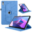 For Lenovo Xiaoxin Pad 11 2nd 2023 Tree Life Embossed Rotation Leather Tablet Case(Blue) - Lenovo by PMC TechLife | Online Shopping South Africa | PMC TechLife | Buy Now Pay Later Mobicred