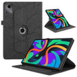 For Lenovo Tab M11 / Xiaoxin Pad 11 2024 Tree Life Embossed Rotation Leather Tablet Case(Black) - Lenovo by PMC Jewellery | Online Shopping South Africa | PMC Jewellery | Buy Now Pay Later Mobicred