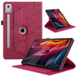 For Lenovo Tab P12 / Xiaoxin Pad Pro 12.7 2025 Tree Life Embossed Rotation Leather Tablet Case(Red) - Lenovo by PMC TechLife | Online Shopping South Africa | PMC TechLife | Buy Now Pay Later Mobicred