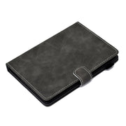 For 10 inch Tablet PC Universal Cowhide Texture Horizontal Flip Leather Case with Holder & Card Slots & Pen Slot(Grey)
