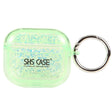 For AirPods 3 Flash Diamond Epoxy Bluetooth Earphone Protective Case(Green) - For AirPods 3 by PMC Jewellery | Online Shopping South Africa | PMC Jewellery | Buy Now Pay Later Mobicred