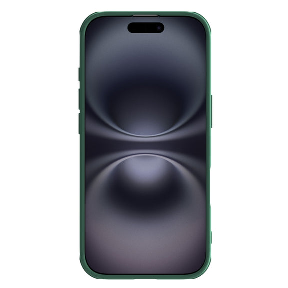 For iPhone 16 Plus NILLKIN CamShield Pro PC Phone Case(Green)