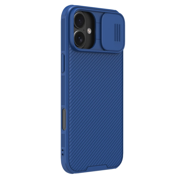 For iPhone 16 NILLKIN CamShield Pro PC Phone Case(Blue)