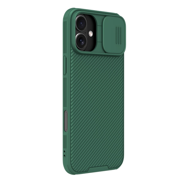 For iPhone 16 NILLKIN CamShield Pro PC Phone Case(Green)