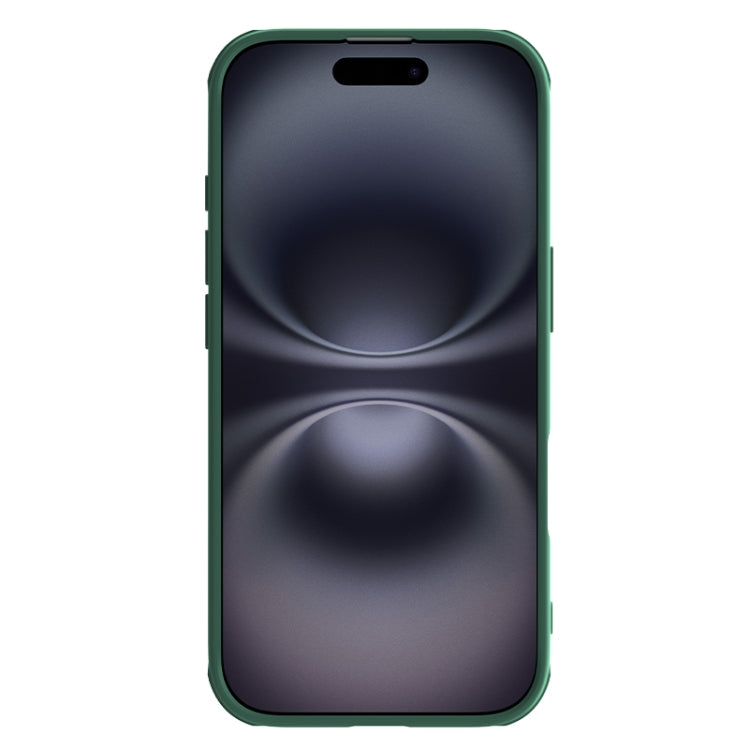 For iPhone 16 NILLKIN CamShield Pro PC Phone Case(Green)