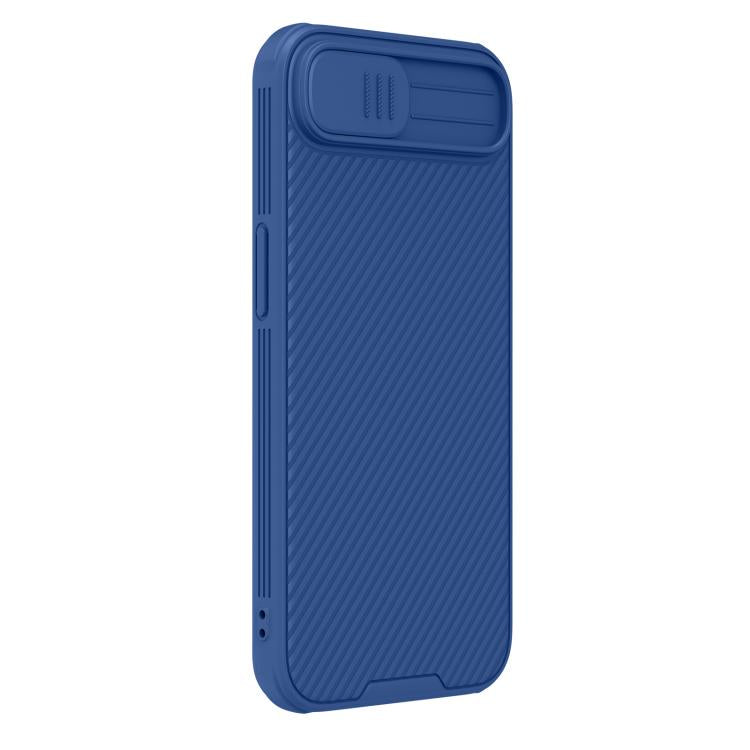 For iPhone 16e NILLKIN CamShield Pro PC Phone Case(Blue) - iPhone 16e Cases by NILLKIN | Online Shopping South Africa | PMC TechLife | Buy Now Pay Later Mobicred