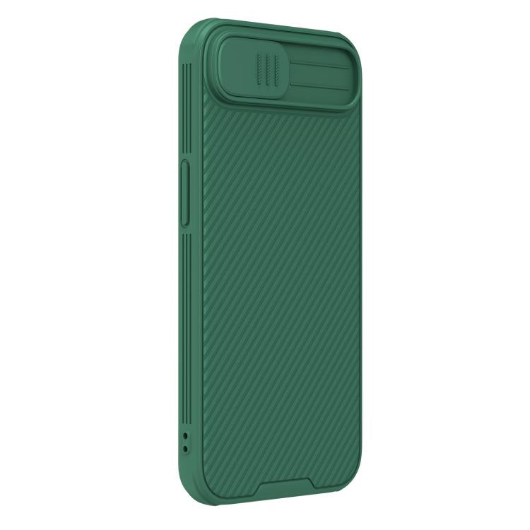 For iPhone 16e NILLKIN CamShield Pro PC Phone Case(Green)