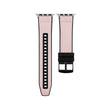 For Apple Watch Ultra 49mm Hybrid Leather Silicone Watch Band(Pink) - Watch Bands by PMC TechLife | Online Shopping South Africa | PMC TechLife | Buy Now Pay Later Mobicred