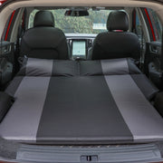 Universal Car Polyester Pongee Sleeping Mat Mattress Off-road SUV Trunk Travel Inflatable Mattress Air Bed, Size:180 x 130 x 102cm(Black + Grey)