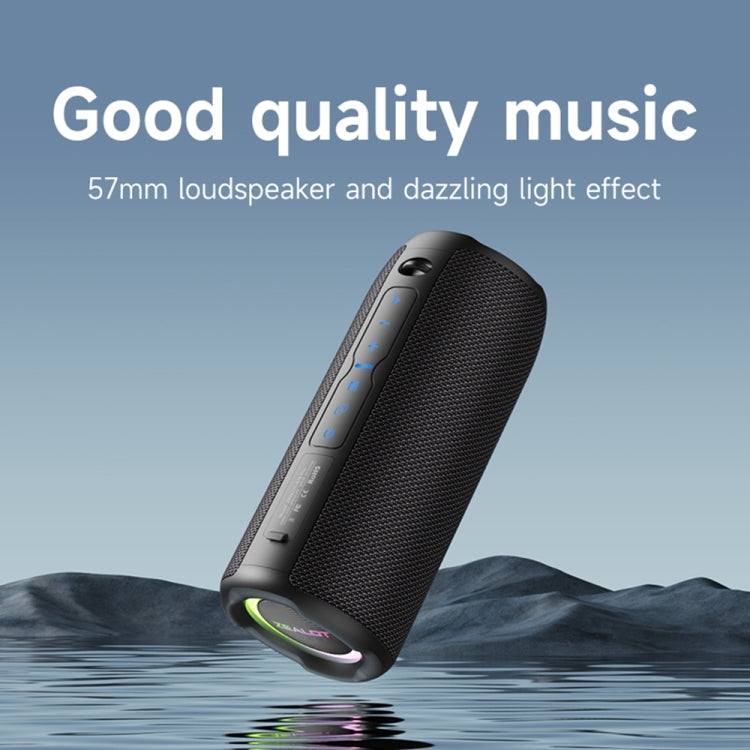 Zealot S49 Pro 20W Outdoor Portable Wireless Bluetooth Speaker with RGB Light(Black) - free shipping - PMC Jewellery - Order now!